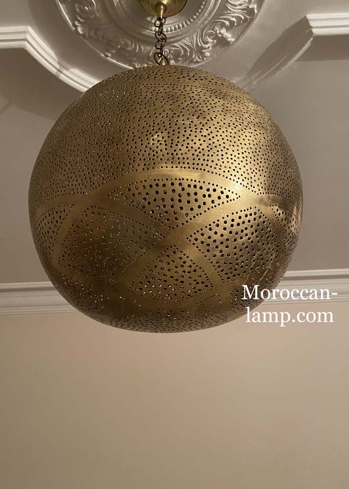 plafond de lampe marocaine